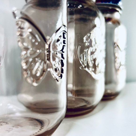 PIONEER WOMAN: Mason Jar Drink Glasses (3) - Picture 2 of 11